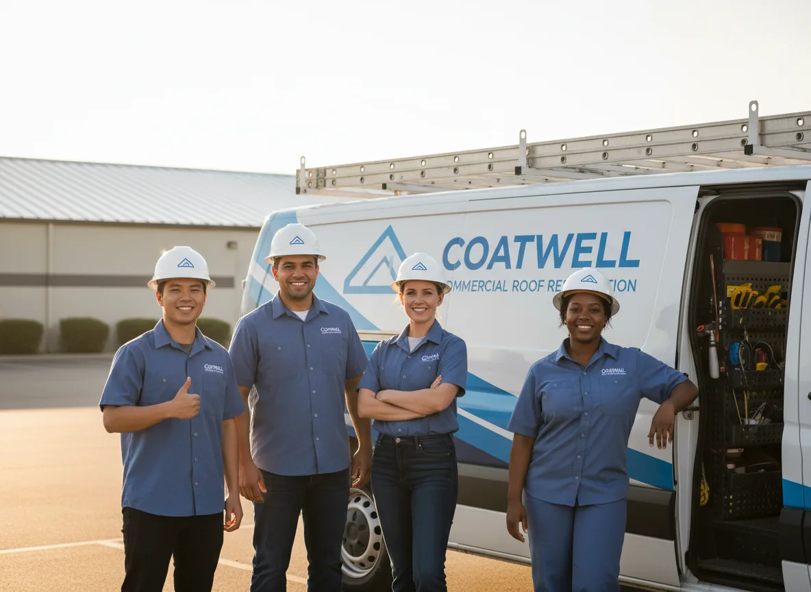 Commercial roof coating company in Dover, OH